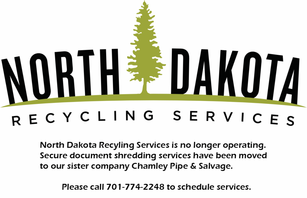 north dakota recycling over